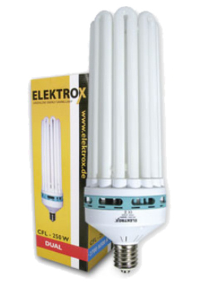 Energiesparlampe Elektrox 250W für Blüte und Wachstum